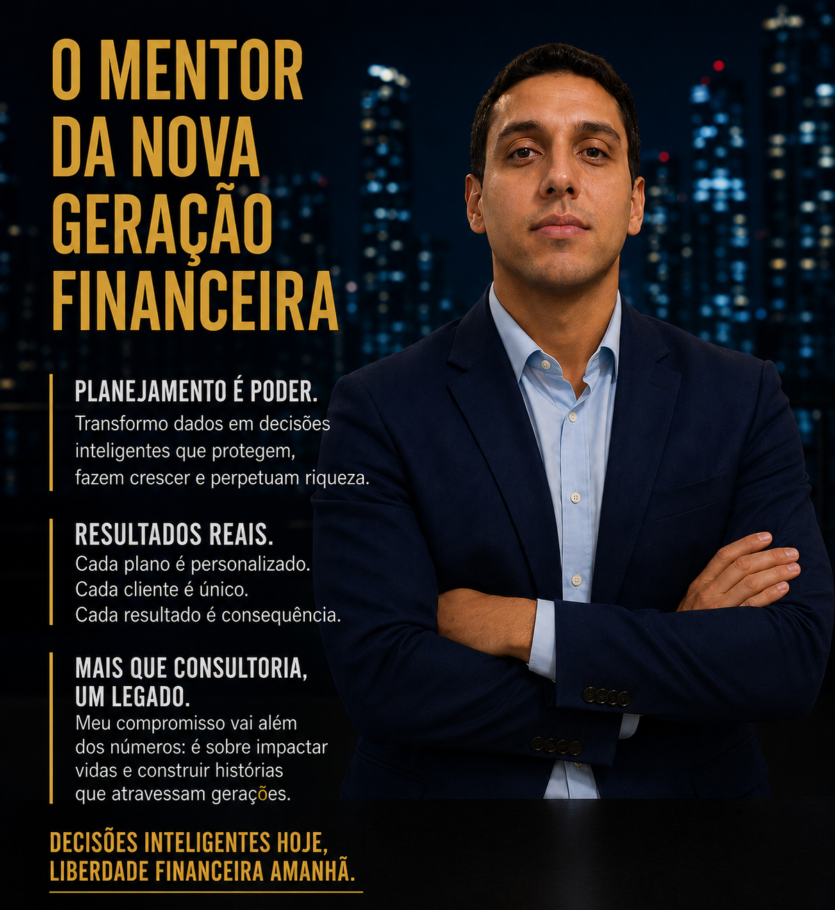 Tiago Carvalho, planejador e consultor financeiro